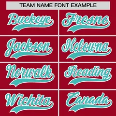 Teal White Classic Style Sports Baseball Jersey 4