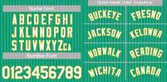 Teal White-Gold Stripe Authentic Fashion Baseball Jersey 3