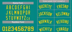 Teal Yellow Bull Classic Sets Basketball Jersey 4