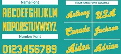 Teal Yellow-White Classic Casual Basketball Jersey 3