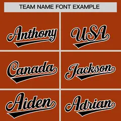 Texas Orange Black K-Ribbon Raglan Full-Snap Color Block Letterman Jacket 3
