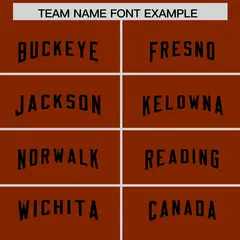 Texas Orange Black Side Blocks Raglan Football Jersey 3