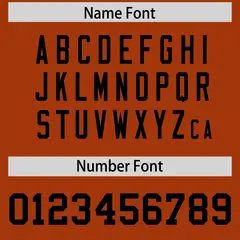 Texas Orange Black Square Neckline Football Jersey 4