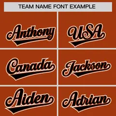 Texas Orange Graffiti Multicolored Flames Baseball Jersey 3