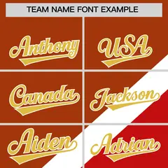Texas Orange Red Raglan Full-Snap Letterman Baseball Jacket 3