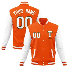 Varsity Full-Snap Classic Letterman Baseball Jacket 17