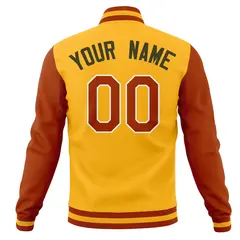 Varsity Full-Snap Classic Letterman Baseball Jacket 70