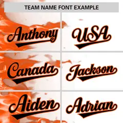 White 3D Flame Design Authentic Baseball Jersey 3