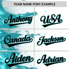 White 3D Flame Design Authentic Baseball Jersey 3
