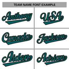 White Aqua-Black Classic Varsity Full-Snap Letterman Jacket 3