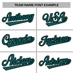 White Aqua-Black Classic Varsity Full-Snap Letterman Jacket 5