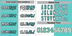 White Aqua-Black Two Tone Split Varsity Full-Snap Letterman Jacket 3