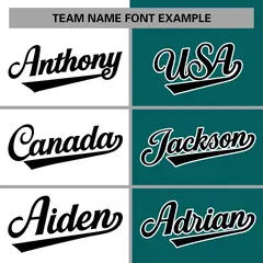 White Aqua Black Two Tone Split Varsity Full-Snap Letterman Jacket 5