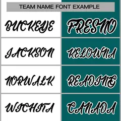 White Aqua Black Two Tone Split Varsity Full-Snap Letterman Jacket 5