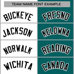 White Aqua Black Two Tone Split Varsity Full-Snap Letterman Jacket 5