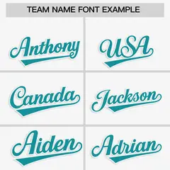 White Aqua Classic Authentic Baseball Jersey 3