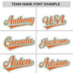 White Aqua Flame Outline Baseball Jersey 3