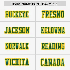 White Aqua-Gold Raglan Side Pattern Football Jersey 3