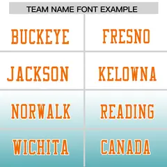 White Aqua Gradient Fashion Authentic Football Jersey 3