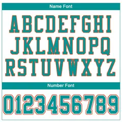 White Aqua-Orange Classic Mesh Football Jersey 3