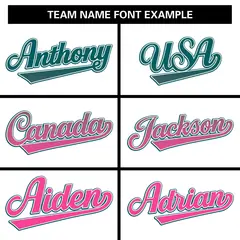 White Aqua-Pink Raglan Varsity Letterman Baseball Jacket 5