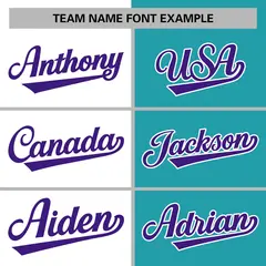 White Aqua Purple Two Tone Split Varsity Full-Snap Letterman Jacket 5