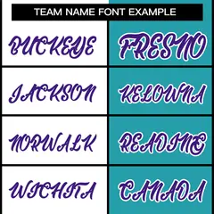 White Aqua Purple Two Tone Split Varsity Full-Snap Letterman Jacket 5