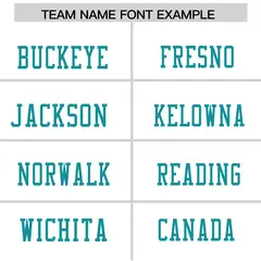 White Aqua Raglan Sleeves Authentic Football Jersey 3