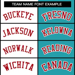 White Aqua Red Two Tone Split Varsity Full-Snap Letterman Jacket 5