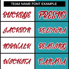 White Aqua Red Two Tone Split Varsity Full-Snap Letterman Jacket 5