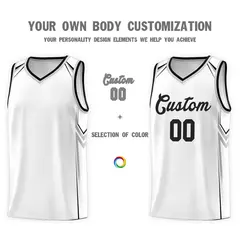 White Arrow Graffiti Sports Uniform Basketball Jersey 3