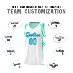 White Arrow Graffiti Sports Uniform Basketball Jersey 4