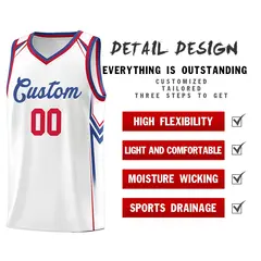 White Arrow Graffiti Sports Uniform Basketball Jersey 2