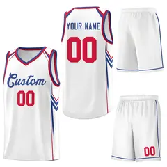 White Arrow Graffiti Sports Uniform Basketball Jersey 6