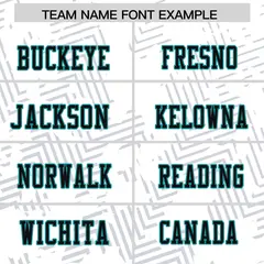 White Black-Aqua Graffiti Line Authentic Football Jersey 3
