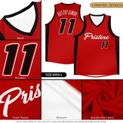 White Black Classic Basketball Jersey 5