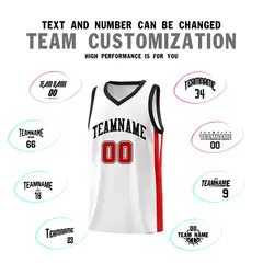 White Black Classic Sports Uniform Basketball Jersey 4