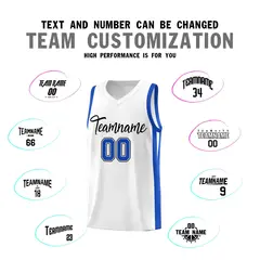 White Black Classic Sports Uniform Basketball Jersey 4