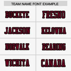 White Black-Crimson Raglan Sleeves Side Pattern Football Jersey 3
