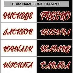 White Black Crimson Split Varsity Full-Snap Letterman Jacket 5