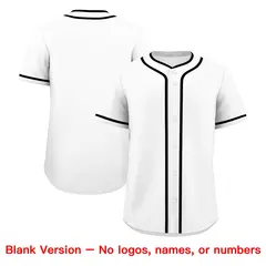 White Black Father's Day Classic Baseball Jersey 7