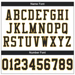 White Black-Gold Classic Mesh Authentic Football Jersey 3