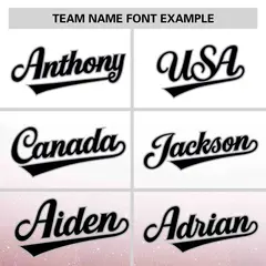 White Black Gradient Sparkle-Effect Baseball Jersey 3