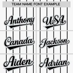 White Black Gradient Stripe Fashion Sleeves Baseball Jersey 3