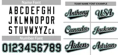 White Black-Green Full-Button Classic Baseball Jersey 3