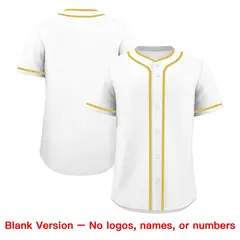 White Black Old Gold Father's Day Classic Baseball Jersey 7