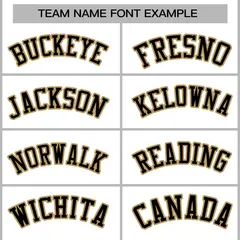White Black-Old Gold Varsity Full-Snap Letterman Jacket 3