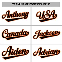 White Black-Orange Varsity Full-Snap Letterman Jacket 3