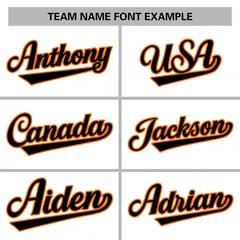 White Black-Orange Varsity Full-Snap Letterman Jacket 3