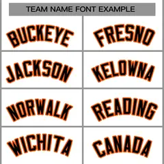 White Black-Orange Varsity Full-Snap Letterman Jacket 5